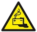 PANNEAU DANGER, CHARGE DE LA BATTERIE EN COURS 100X100X100MM TALIAPLAST - 629929