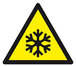 DANGER, BASSES TEMPERATURES COND° DE GEL 100X100X100mm TALIAPLAST - 629935