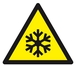 DANGER, BASSES TEMPERATURES COND° DE GEL 100X100X100mm TALIAPLAST - 629935