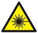 PANNEAU DANGER, RAYONNEMENT LASER 100X100X100MM TALIAPLAST - 629939