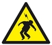 PANNEAU DANGER HAUTE TENSION 100X100X100MM TALIAPLAST - 629943