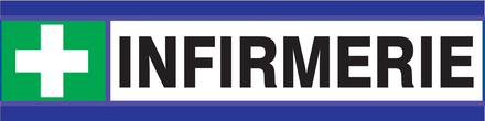 PANNEAU INFIRMERIE D-SIGN 180X45MM TALIAPLAST - 630403