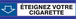 PANNEAU ETEIGNEZ VOTRE CIGARETTE D-SIGN 180X45MM TALIAPLAST - 630504