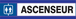 PANNEAU ASCENSEUR D-SIGN D-SIGN 180X45MM TALIAPLAST - 630602
