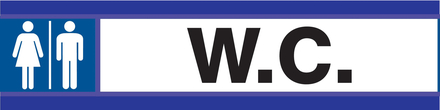PANNEAU W,C D-SIGN 180X45MM TALIAPLAST - 630632