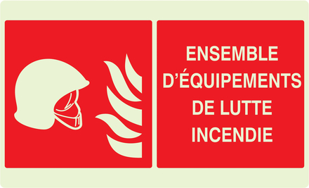 EQUIPEMENTS DE LUTTE CONTRE L'INCENDIE LUMIN. 330x200mm TALIAPLAST - 631112