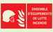 EQUIPEMENTS DE LUTTE CONTRE L'INCENDIE LUMIN. 330x200mm TALIAPLAST - 631112