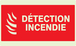 PANNEAU DETECTION INCENDIE LUMINESCENT 330X200MM TALIAPLAST - 631114
