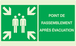 POINT DE RASSEMBLEMENT APRES EVACUATION LUMIN.330x200mm TALIAPLAST - 631408