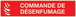 PANNEAU COMMANDE DE DESENFUMAGE LUMINESCENT 330X75MM TALIAPLAST - 635117