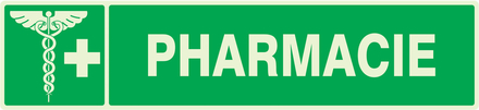 PANNEAU PHARMACIE LUMINESCENT 330X75MM TALIAPLAST - 635401