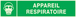 PANNEAU APPAREIL RESPIRATOIRE LUMINESCENT 330X75MM TALIAPLAST - 635409