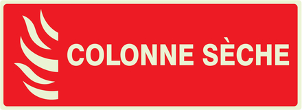 PANNEAU COLONNE SECHE LUMINESCENT 330X120MM TALIAPLAST - 636116