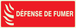 PANNEAU DEFENSE DE FUMER (INCENDIE) LUMINESCENT 330X120MM TALIAPLAST - 636118