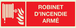 PANNEAU ROBINET D'INCENDIE ARME LUMINESCENT 330X120MM TALIAPLAST - 636125