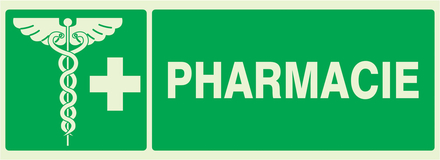 PANNEAU PHARMACIE LUMINESCENT 330X120MM TALIAPLAST - 636401