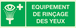 PANNEAU EQUIPEMENT DE RINCAGE DES YEUX LUMINESCENT 330X120MM TALIAPLAST - 636410