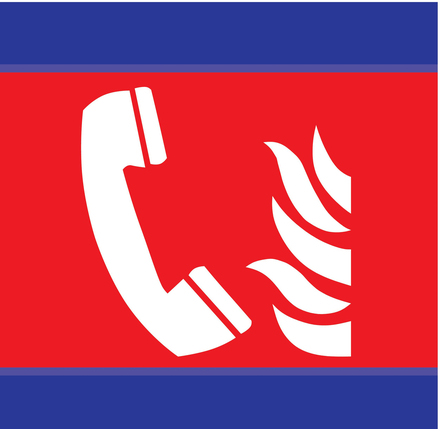 PANNEAU TELEPHONE INCENDIE 100X100 D-SIGN 100X100MM TALIAPLAST - 637105