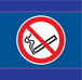 PANNEAU DEFENSE DE FUMER D-SIGN 100X100MM TALIAPLAST - 637201