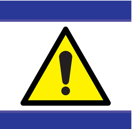 PANNEAU DANGER D-SIGN 100X100MM TALIAPLAST - 637303