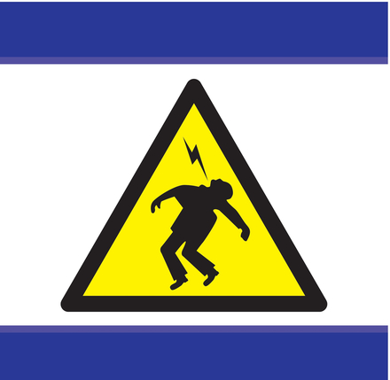 PANNEAU DANGER HAUTE TENSION D-SIGN 100X100MM TALIAPLAST - 637306