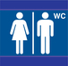 PANNEAU W,C D-SIGN 100X100MM TALIAPLAST - 637632