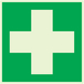 PANNEAU PREMIER SECOURS LUMINESCENT 200X200MM TALIAPLAST - 638405
