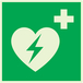 DEFIBRILLATEUR AUTOMATIQUE EXTERNE LUMINESC. 200x200mm TALIAPLAST - 638421