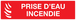 PANNEAU PRISE D'EAU INCENDIE 200X52MM TALIAPLAST - 720113