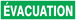 PANNEAU EVACUATION 200X52MM TALIAPLAST - 720405