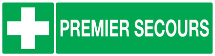 PANNEAU PREMIER SECOURS 200X52MM TALIAPLAST - 720408