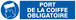 PANNEAU PORT DE LA COIFFE OBLIGATOIRE 200X52MM TALIAPLAST - 720502