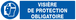 PANNEAU VISIERE DE PROTECTION OBLIGATOIRE 200X52MM TALIAPLAST - 720514