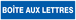 PANNEAU BOITE AUX LETTRES 200X52MM TALIAPLAST - 720609