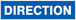 PANNEAU DIRECTION 200X52MM TALIAPLAST - 720613
