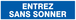 PANNEAU ENTREZ SANS SONNER 200X52MM TALIAPLAST - 720616