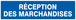 PANNEAU RECEPTION DES MARCHANDISES 200X52MM TALIAPLAST - 720625