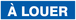 PANNEAU A LOUER 200X52MM TALIAPLAST - 720634