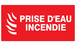 PANNEAU PRISE D'EAU INCENDIE 330X200MM TALIAPLAST - 721113