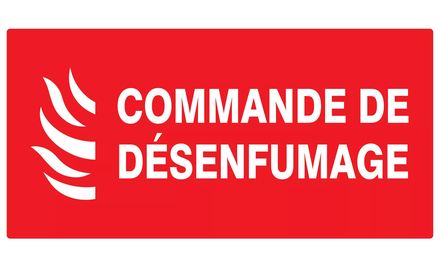 PANNEAU COMMANDE DE DESENFUMAGE 330X200MM TALIAPLAST - 721117