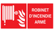 PANNEAU ROBINET D'INCENDIE ARME 330X200MM TALIAPLAST - 721125