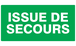 PANNEAU ISSUE DE SECOURS 330X200MM TALIAPLAST - 721402