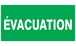 PANNEAU EVACUATION 330X200MM TALIAPLAST - 721403