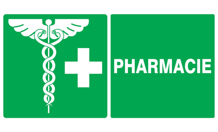 PANNEAU PHARMACIE 330X200MM TALIAPLAST - 721407