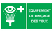 PANNEAU EQUIPEMENT DE RINCAGE DES YEUX 330X200MM TALIAPLAST - 721411