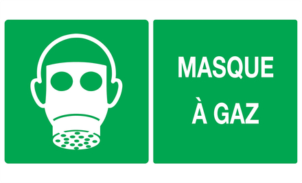 PANNEAU MASQUE A GAZ 330X200MM TALIAPLAST - 721412