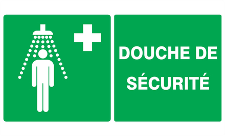 PANNEAU DOUCHE DE SECURITE 330X200MM TALIAPLAST - 721414