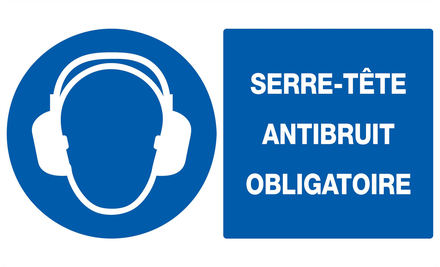 PANNEAU SERRE-TETE ANTIBRUIT OBLIGATOIRE 330X200MM TALIAPLAST - 721509