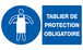 PANNEAU TABLIER DE PROTECTION OBLIGATOIRE330X200MM TALIAPLAST - 721521