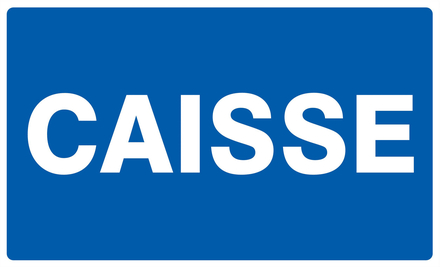 Panneau adhésif CAISSE 330X200MM TALIAPLAST - 721610